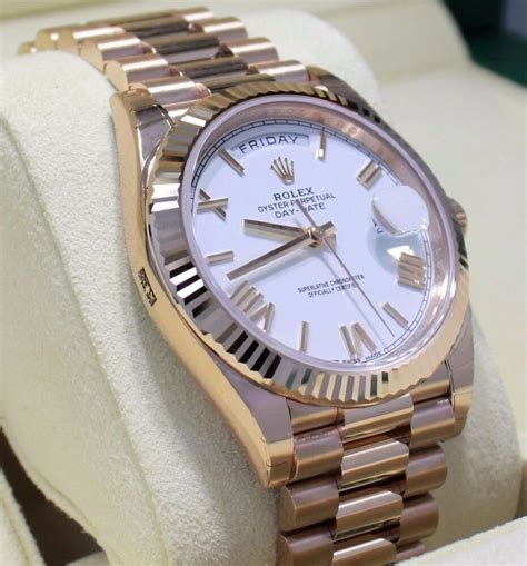 rolex presidential rose gold|rolex day date 228235.